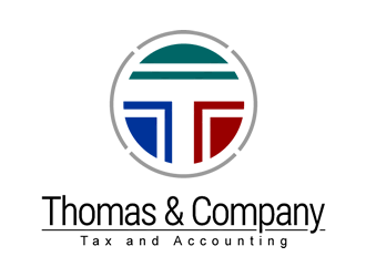 Thomas & Company - Tax and Accounting logo design by Coolwanz