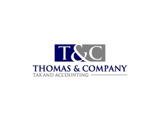 Thomas & Company - Tax and Accounting logo design by wongndeso