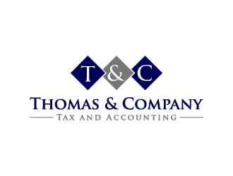 Thomas & Company - Tax and Accounting logo design by BrainStorming