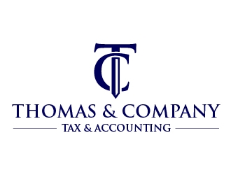 Thomas & Company - Tax and Accounting logo design by Andrei P