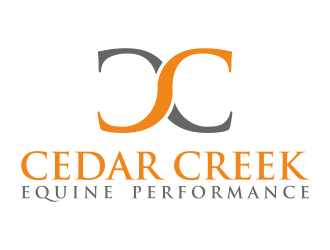 Cedar Creek Equine Performance logo design by p0peye