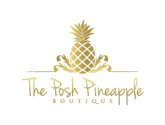 The Posh Pineapple Boutique logo design by abss