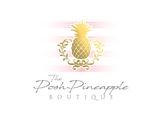 The Posh Pineapple Boutique logo design by PRN123