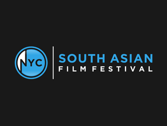 NYC South Asian Film Festival logo design by alby