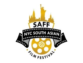 NYC South Asian Film Festival logo design by ruki