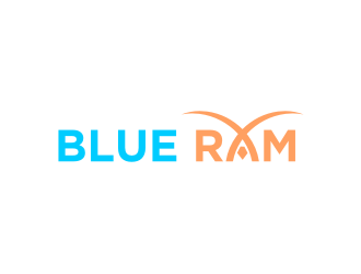 Blue Ram logo design by Diancox