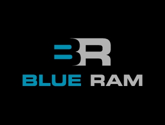 Blue Ram logo design by BrainStorming