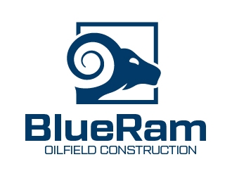 Blue Ram logo design by Andrei P