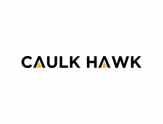 Caulk Hawk logo design by luckyprasetyo