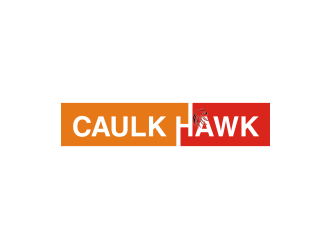 Caulk Hawk logo design by Diancox