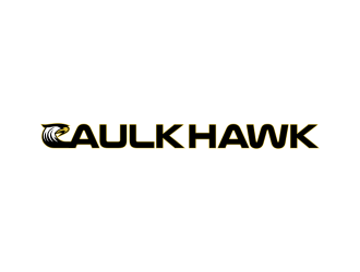 Caulk Hawk logo design by AisRafa