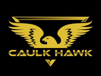 Caulk Hawk logo design by uttam