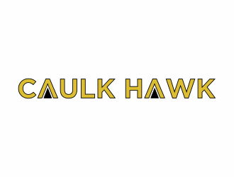 Caulk Hawk logo design by luckyprasetyo