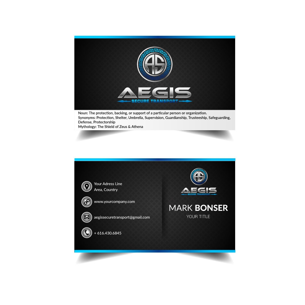 Aegis Secure Transport logo design by AYATA