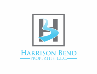 Harrison Bend Properties, L.L.C.   logo design by up2date