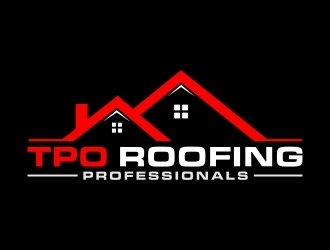 TPO Roofing Professionals logo design by rizuki