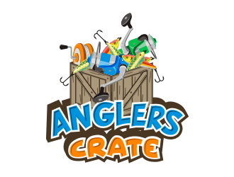 Anglers Crate logo design by ramapea