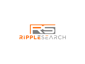 RippleSearch logo design by bricton