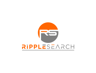 RippleSearch logo design by bricton