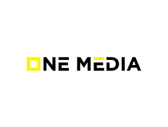 One Media logo design by fillintheblack