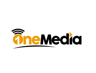 One Media logo design by serprimero