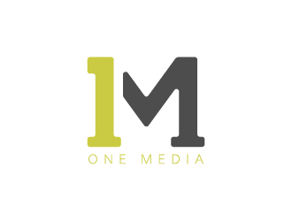 One Media logo design by hwkomp