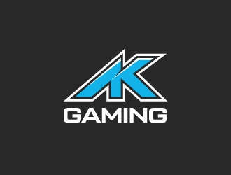 AK Gaming logo design by Fajar Faqih Ainun Najib