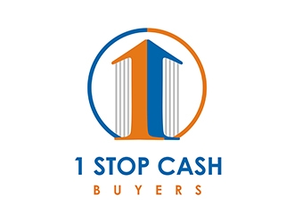 1 Stop Cash Buyers logo design by gitzart