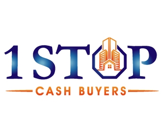 1 Stop Cash Buyers logo design by PMG