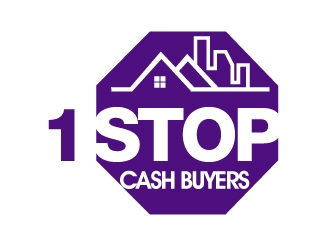 1 Stop Cash Buyers logo design by PMG