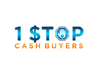 1 Stop Cash Buyers logo design by done