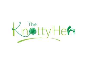 The Knotty Hen logo design by hwkomp