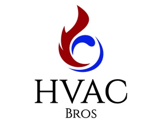HVAC Bros. logo design by jetzu