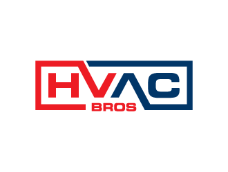HVAC Bros. logo design by denfransko