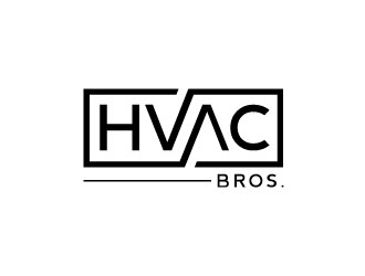 HVAC Bros. logo design by sanworks