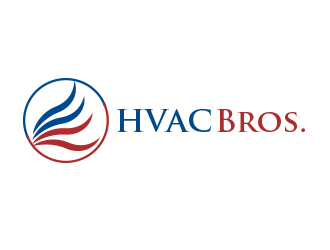 HVAC Bros. logo design by BeDesign
