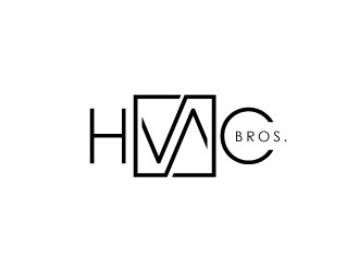 HVAC Bros. logo design by sanworks