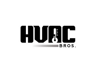 HVAC Bros. logo design by sanworks