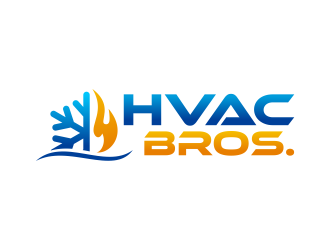 HVAC Bros. logo design by ingepro