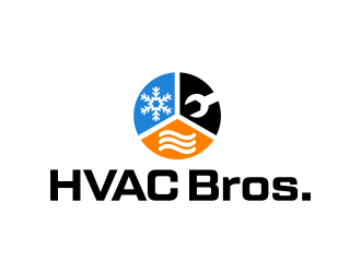HVAC Bros. logo design by ingepro