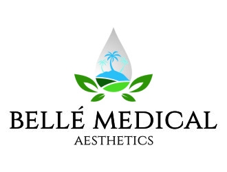 Bellé Medical Aesthetics logo design by jetzu