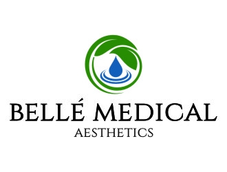 Bellé Medical Aesthetics logo design by jetzu