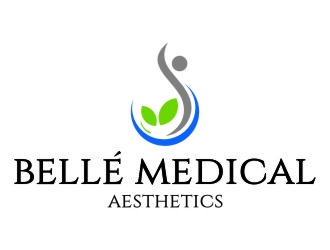 Bellé Medical Aesthetics logo design by jetzu