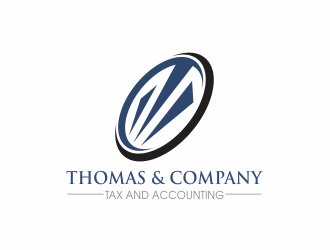 Thomas & Company - Tax and Accounting logo design by up2date