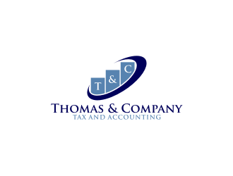 Thomas & Company - Tax and Accounting logo design by blessings