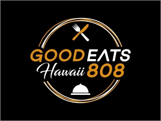 Good Eats Hawaii 808 logo design by Shabbir