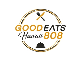Good Eats Hawaii 808 logo design by Shabbir