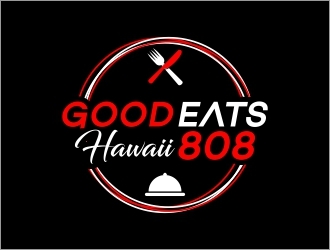 Good Eats Hawaii 808 logo design by Shabbir