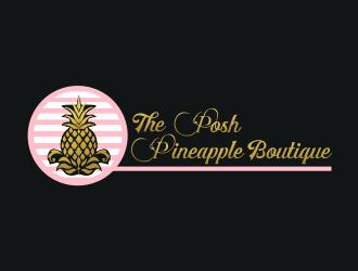 The Posh Pineapple Boutique logo design by Tira_zaidan