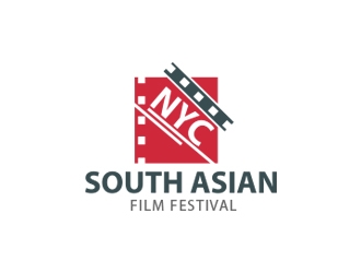 NYC South Asian Film Festival logo design by sarfaraz